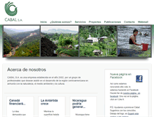 Tablet Screenshot of grupocabal.com